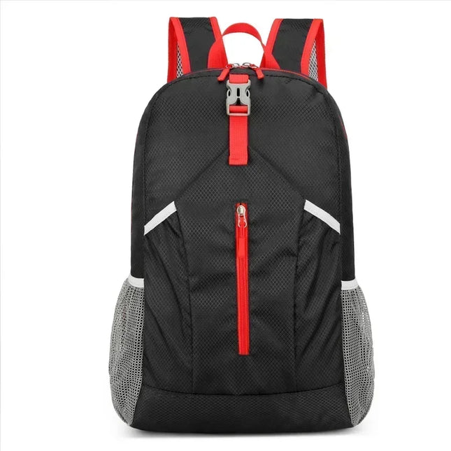Rolltop Rucksack Wasserdicht Schwarz Leicht