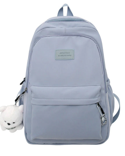 Rolltop Rucksack Wasserdicht Damen Blau –