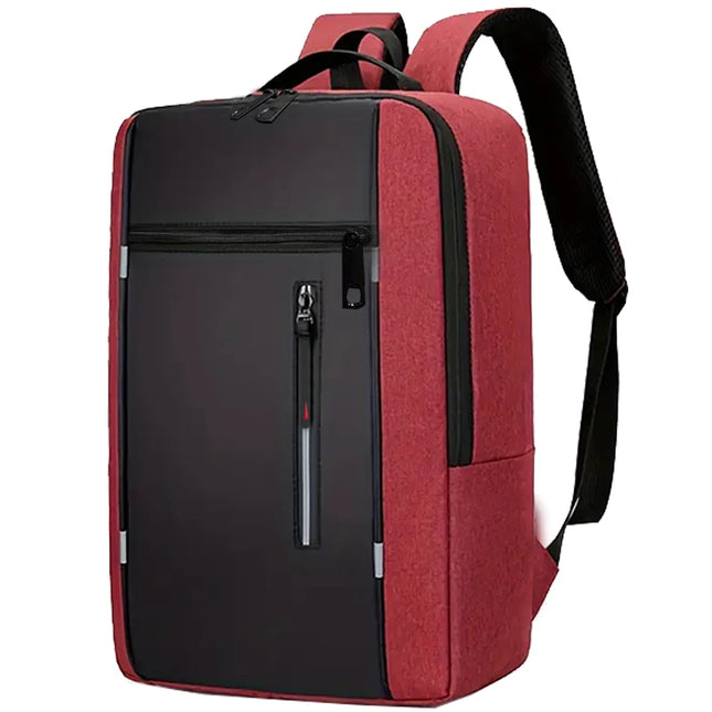 Rolltop Rucksack Rot – Business Ready