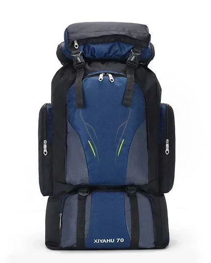 Rucksack mit Rolltop Blau – Dein stylischer