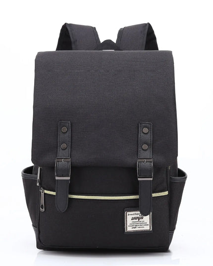 Rolltop Rucksack Schwarz – Dein Zeitloser