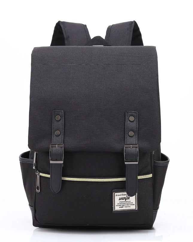 Rolltop Rucksack Schwarz – Dein Zeitloser