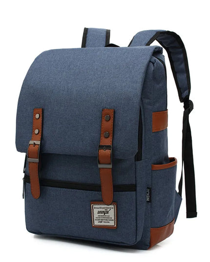 Rolltop Rucksack Blau – Dein stylischer