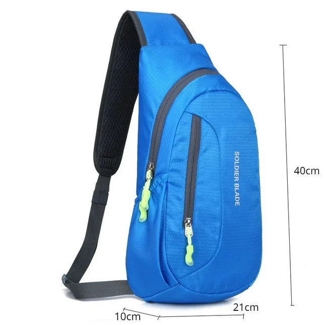 Sportlicher Rolltop Rucksack Wasserdicht als