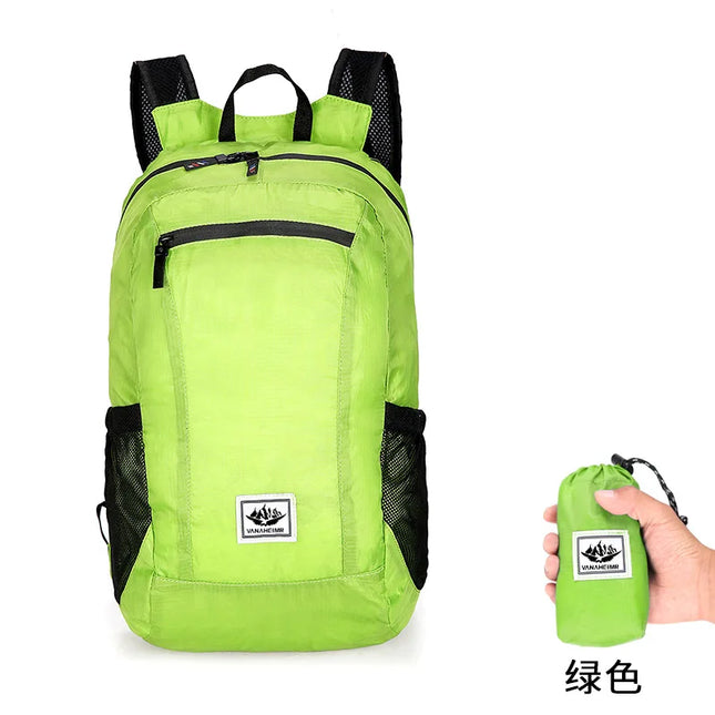 Dein faltbarer Rolltop Rucksack für unterwegs