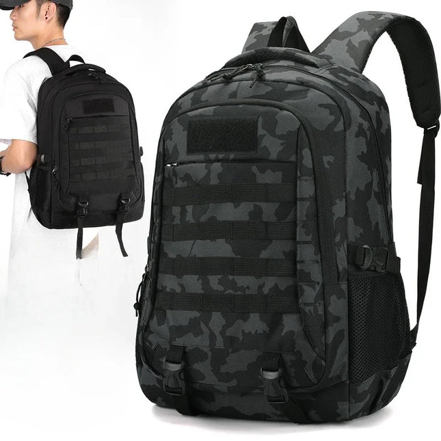 Rolltop Rucksack Herren Schwarz – Outdoor