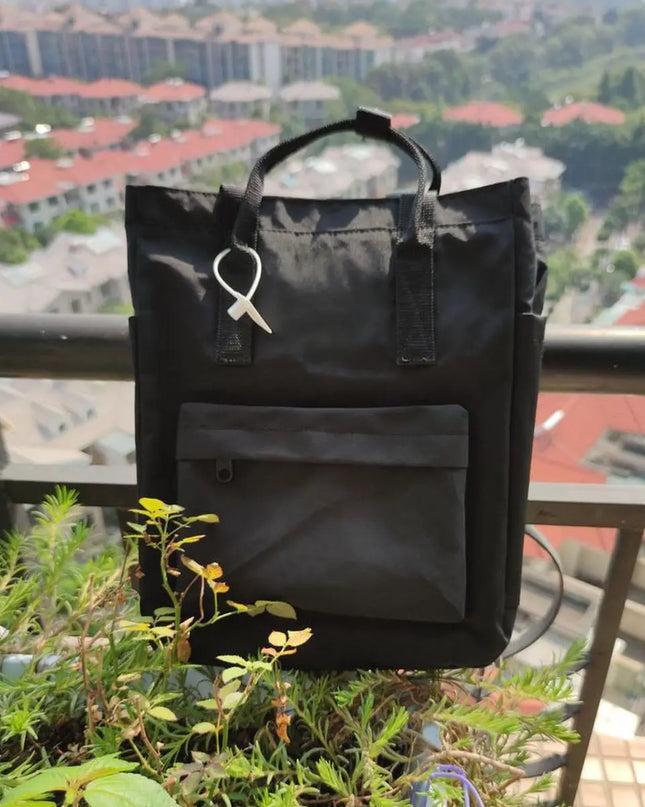 Rolltop Rucksack Schwarz – Dein urbaner