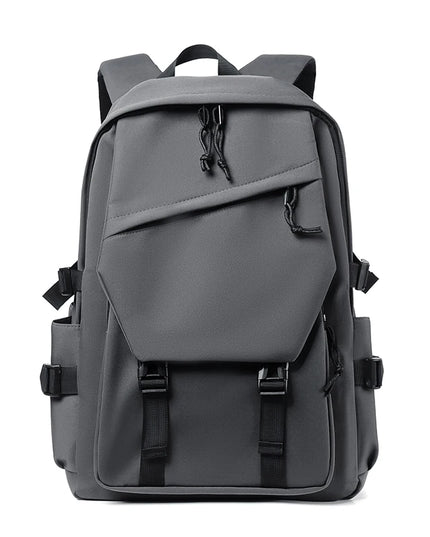 Rolltop Rucksack Grau – Dein