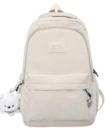 Rolltop Rucksack Wasserdicht Damen Weiss –