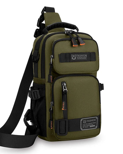 Rolltop Rucksack Herren Grün – Dein Statement