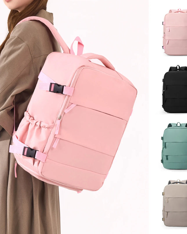 Rucksack mit Rolltop Grün – Für Abenteuer