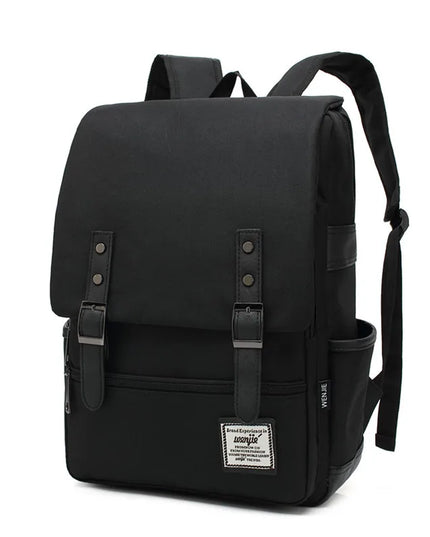 Rolltop Rucksack Schwarz – Dein Urbaner