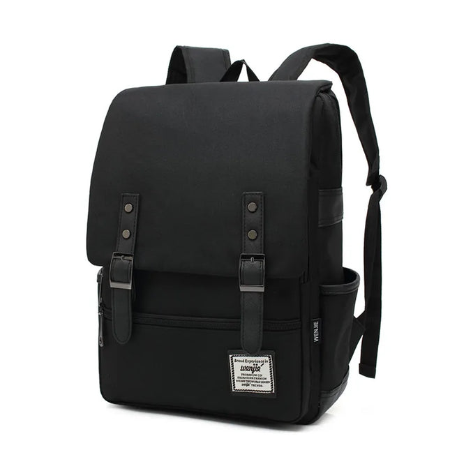 Rolltop Rucksack Schwarz – Dein Urbaner