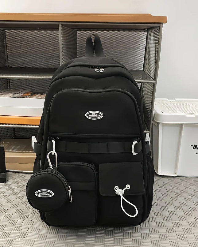 Rolltop Rucksack Schwarz – Dein Essential