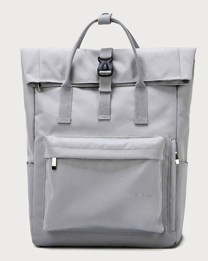 Rolltop Rucksack Grau – Dein kompakter