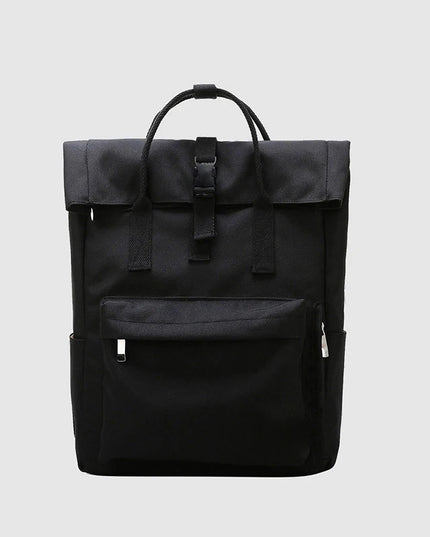 Rolltop Rucksack Schwarz – Dein Allrounder