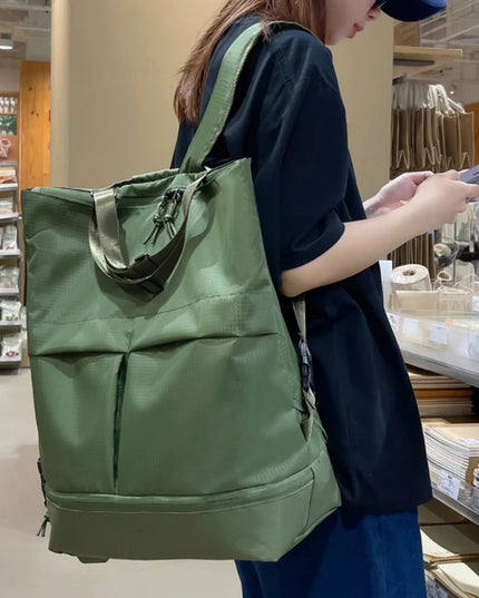 Urbaner Y2K Rolltop Rucksack Wasserdicht