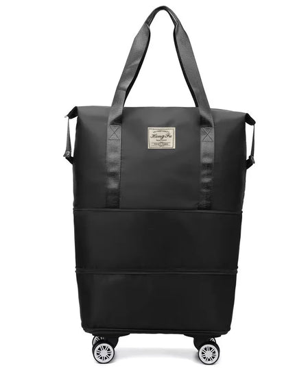 Rolltop Rucksack Schwarz – Dein smarter