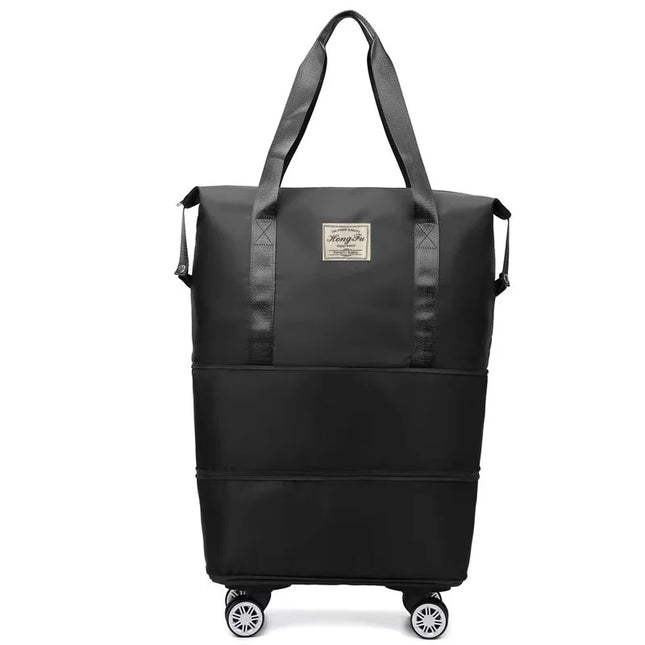 Rolltop Rucksack Schwarz – Dein smarter