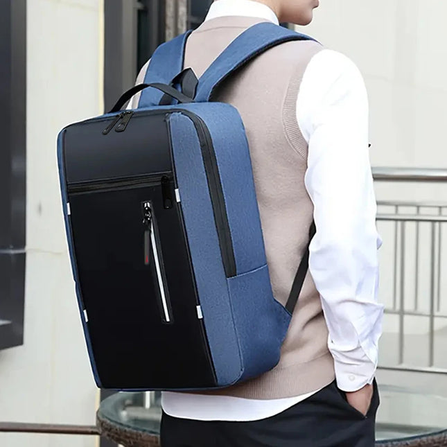 Rolltop Rucksack Rot – Business Ready