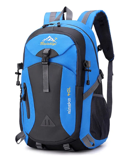 Rolltop Rucksack Wasserdicht Damen Blau – 40L