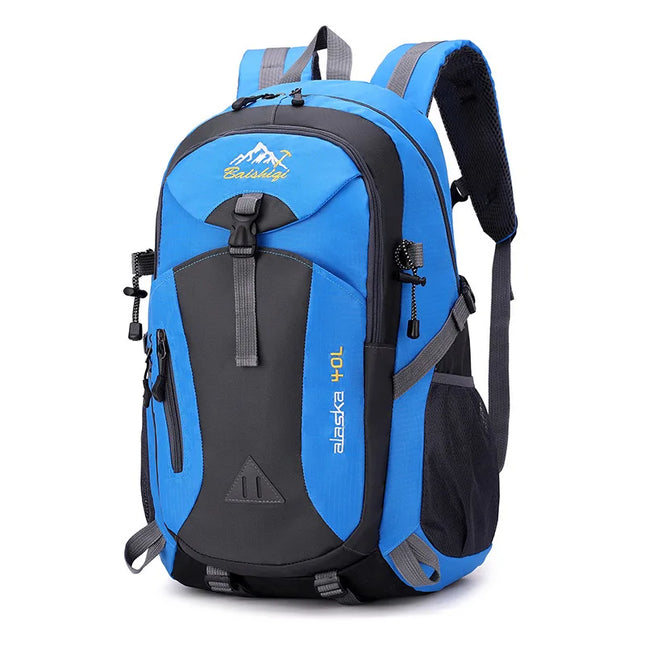 Rolltop Rucksack Wasserdicht Damen Blau – 40L