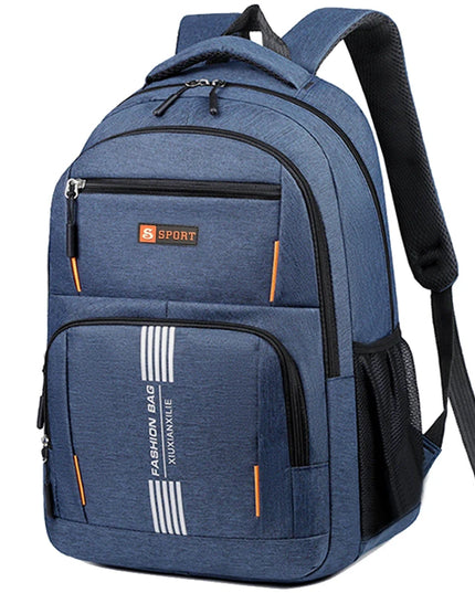Rucksack mit Rolltop Blau – Dein Allrounder
