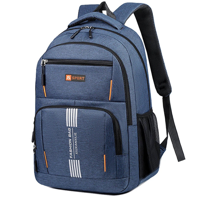 Rucksack mit Rolltop Blau – Dein Allrounder