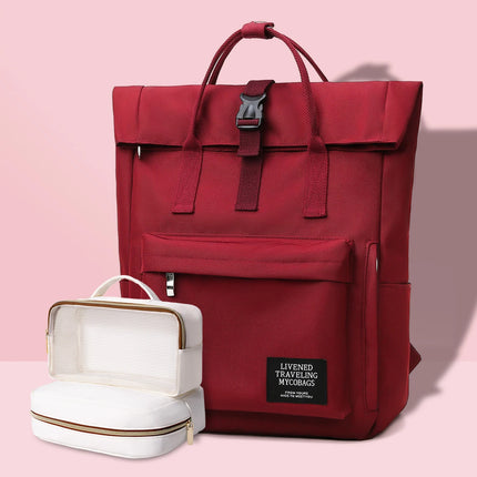 Collection image for: Rote Rolltop Rucksäcke