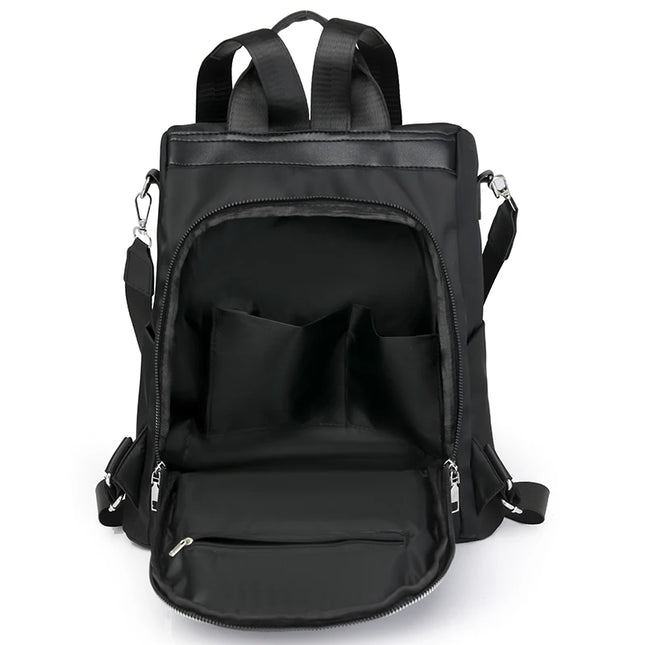 Eleganter Rolltop Rucksack für Damen