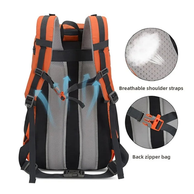 Rolltop Rucksack Schwarz – Dein