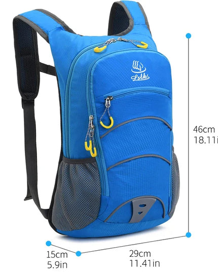 Rolltop Rucksack Wasserdicht Blau & Leicht