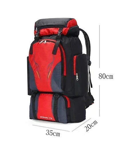 Robuster Rolltop Rucksack für Berg & Camping