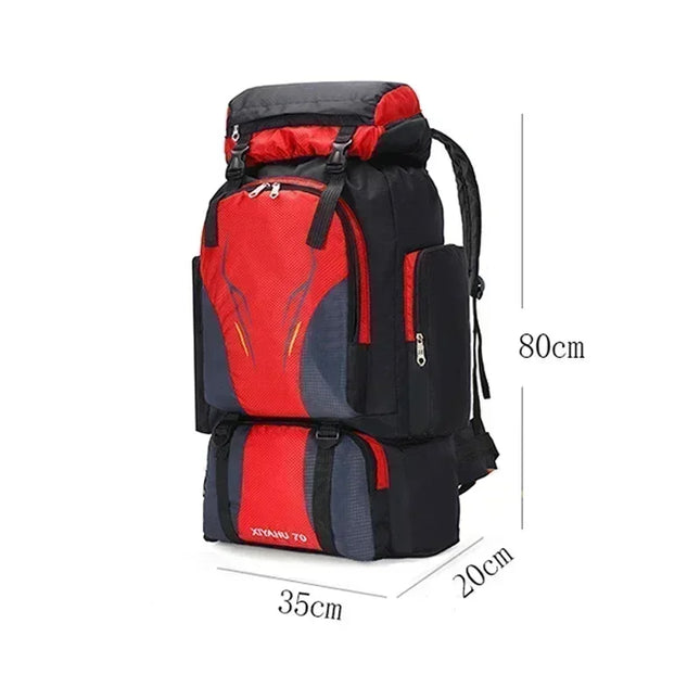Rucksack mit Rolltop Grün – Outdoor Ready