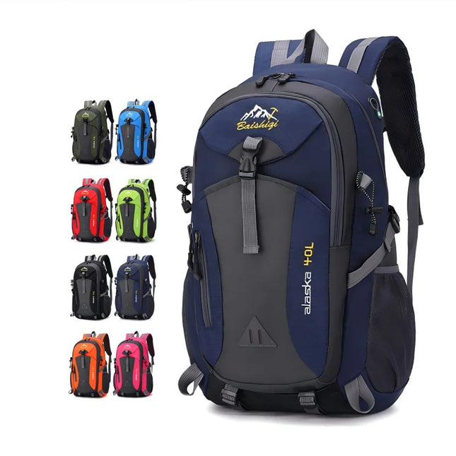 Rolltop Rucksack Wasserdicht Damen Pink 40L