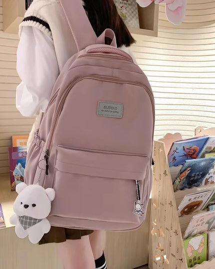 Rolltop Rucksack Wasserdicht Damen Schwarz –