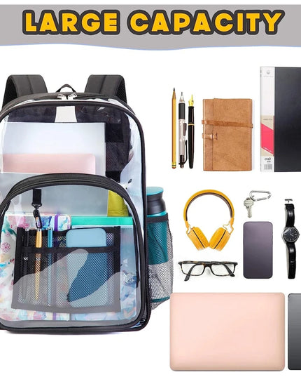 Transparenter Rolltop Rucksack Wasserdicht