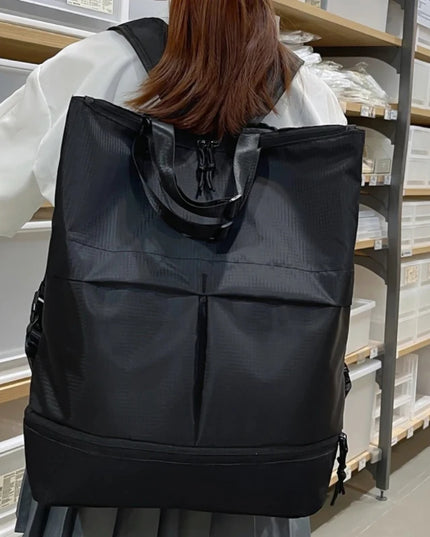 Urbaner Y2K Rolltop Rucksack Wasserdicht