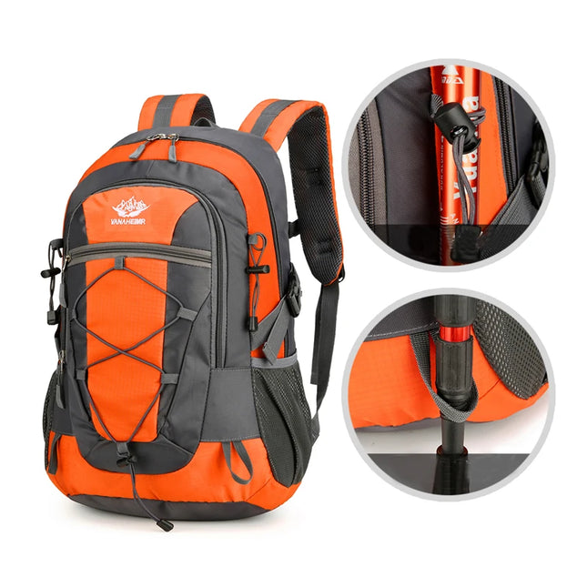 Rolltop Rucksack Blau – Dein leichter