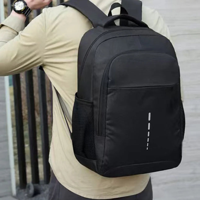 Rucksack mit Rolltop Schwarz – Dein Urban