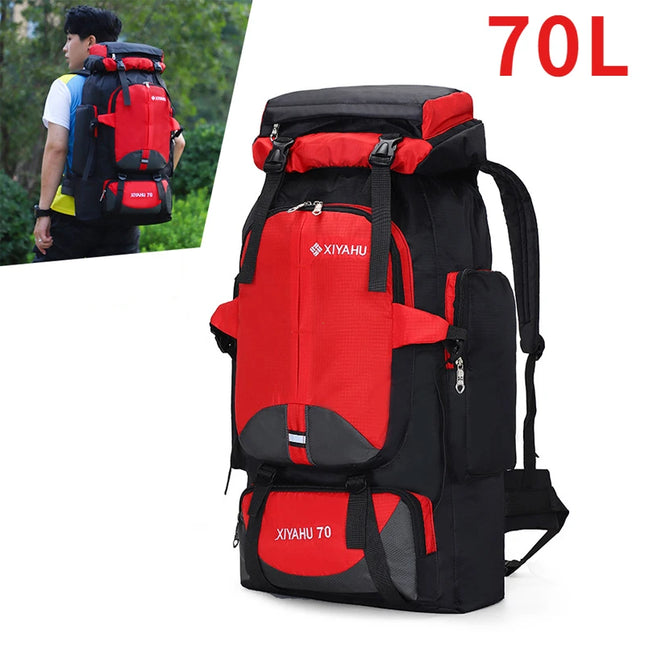 Rucksack mit Rolltop Schwarz – Dein