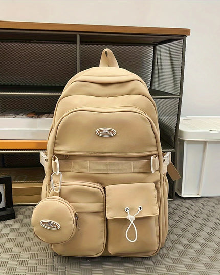 Rolltop Rucksack Khaki – Dein urbaner