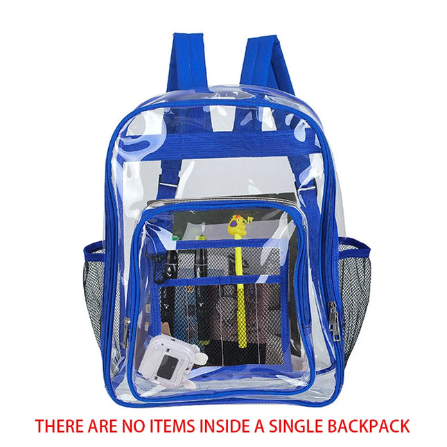 Transparenter Rolltop Rucksack Wasserdicht