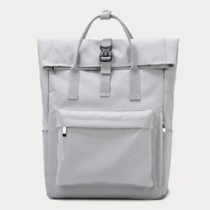 Rolltop Rucksack Grau – Groß & Funktional