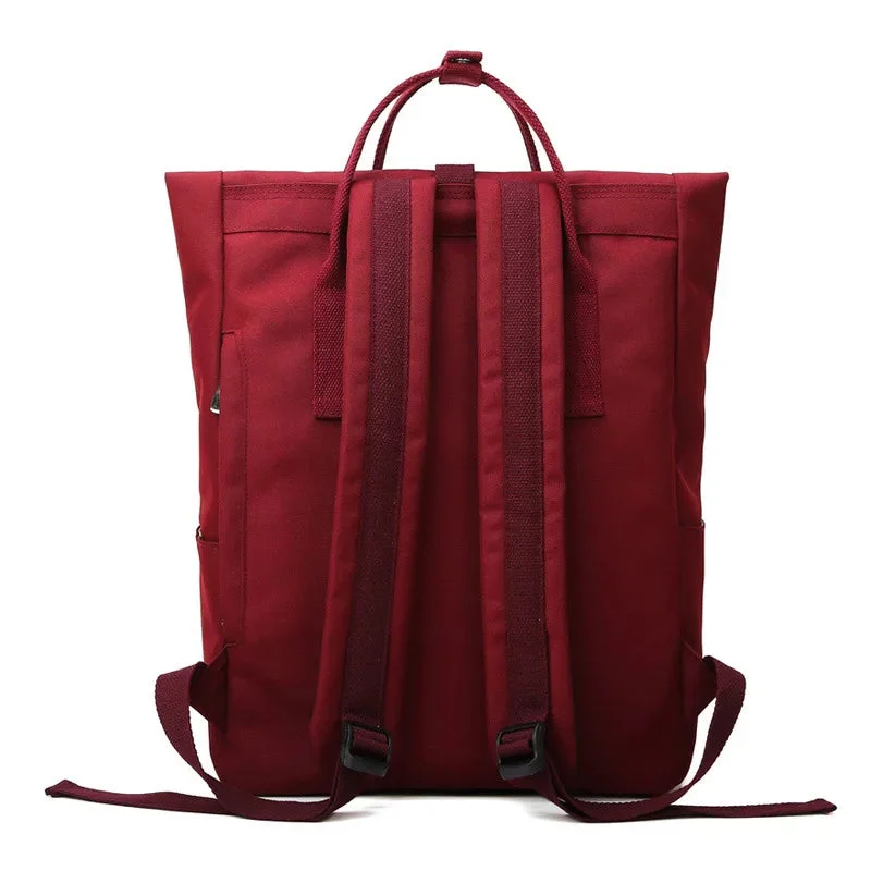 Rolltop Rucksack Rot – Auffällig & Robust – Bild 3
